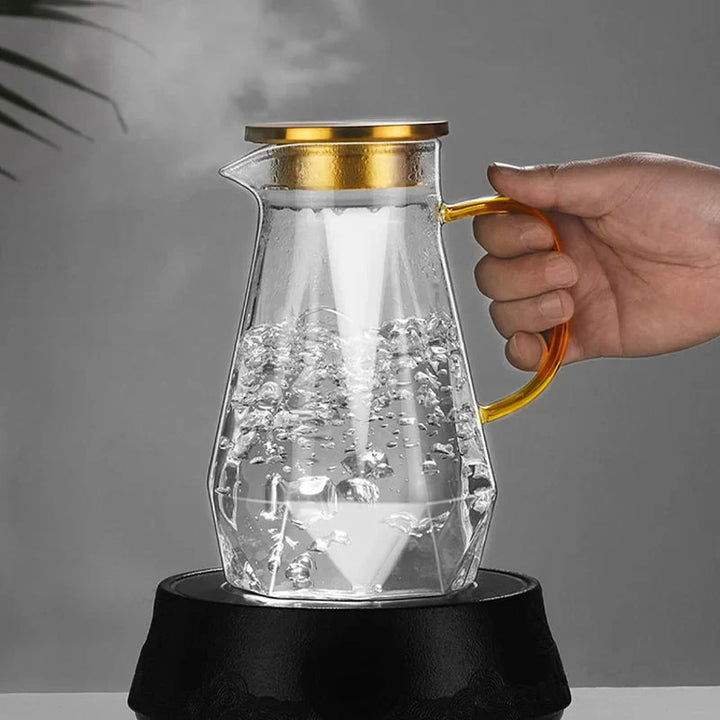 Glass Vannflaske Kjele Gradient Diamantformet Vann Kjele Vannkopper | Skanto