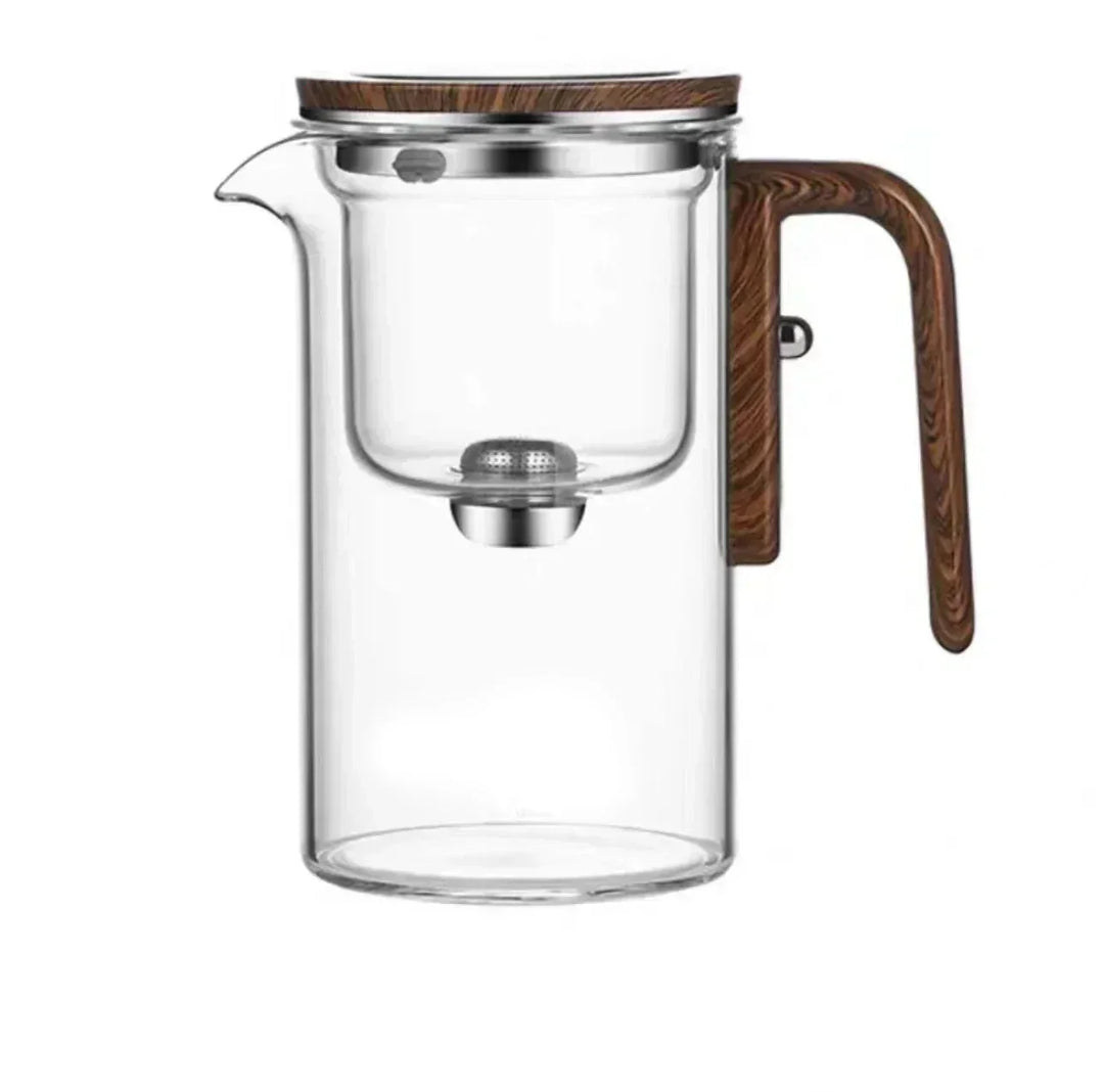 TheePuur Glassfera – Glass Teapot med løs filter for varm og kald te | Skanto
