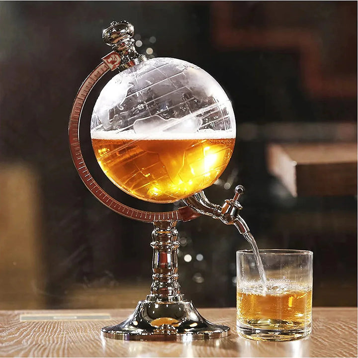 Globe Dekanter Drikkedispenser Hjem Bar Sprit Dispenser Dekanter | Skanto