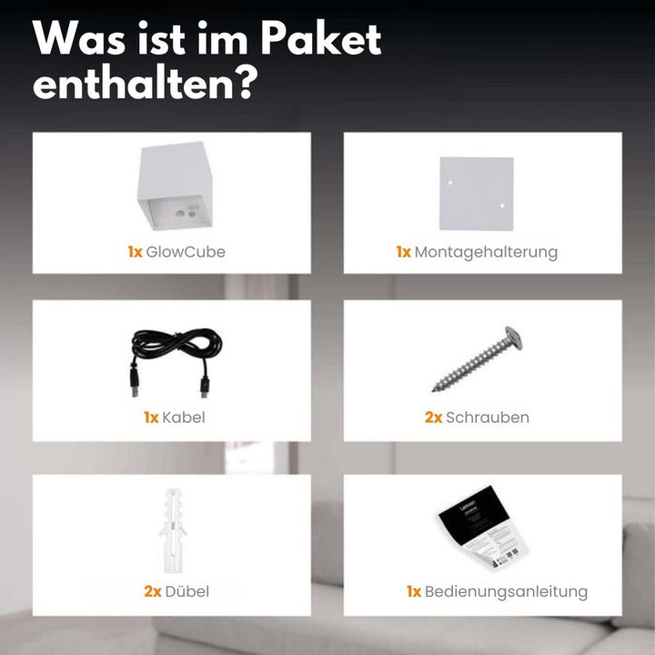 Cubic Ledningsfri Bevegelsessensor Vegglys | Skanto