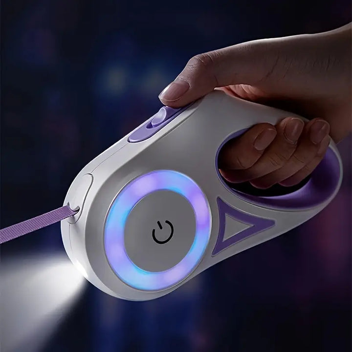 GlowGuard Lyskabel Hundesele med Lommelykt Skanto