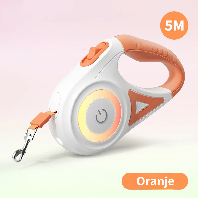 GlowGuard Lyskabel Hundesele med Lommelykt Skanto