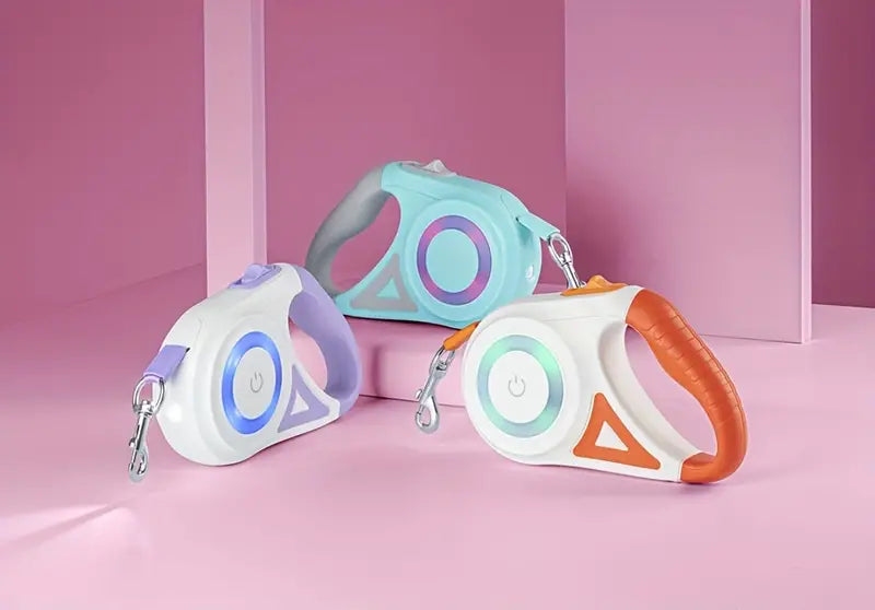GlowGuard Lyskabel Hundesele med Lommelykt Skanto