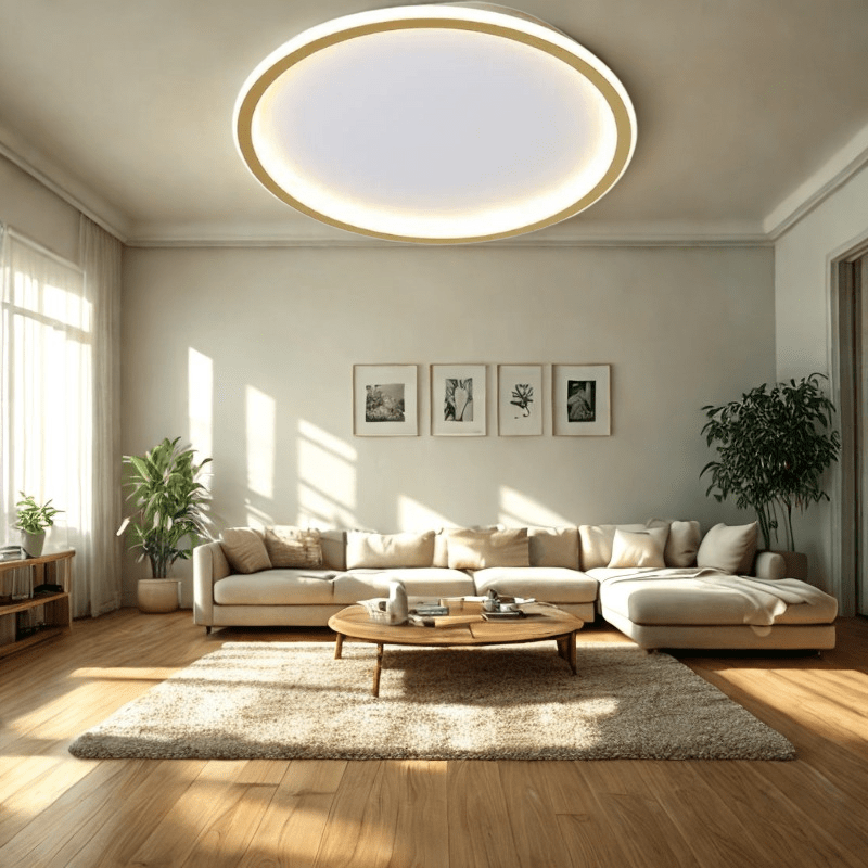 Skanto | GLOWLITH – Skandinavisk LED Taklampe for Moderne, Blendsfri Belysning