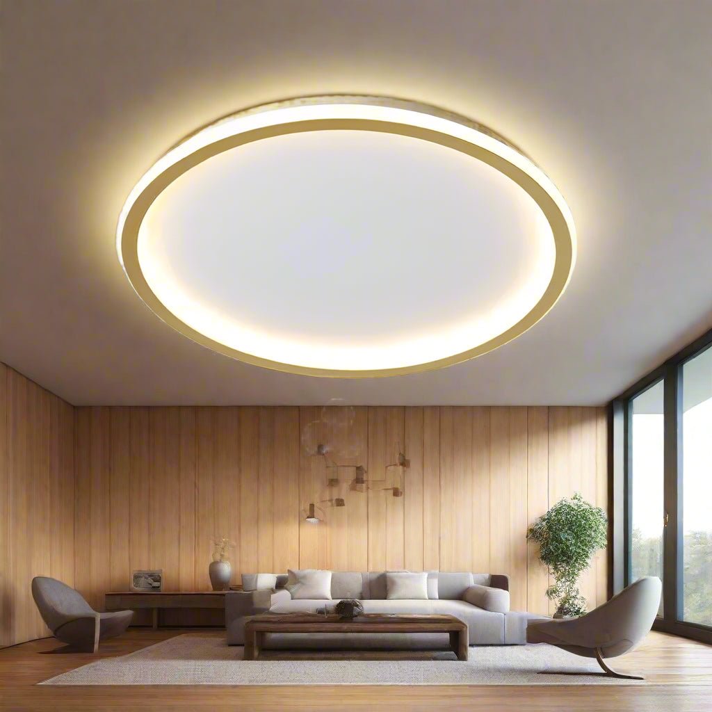 Skanto | GLOWLITH – Skandinavisk LED Taklampe for Moderne, Blendsfri Belysning