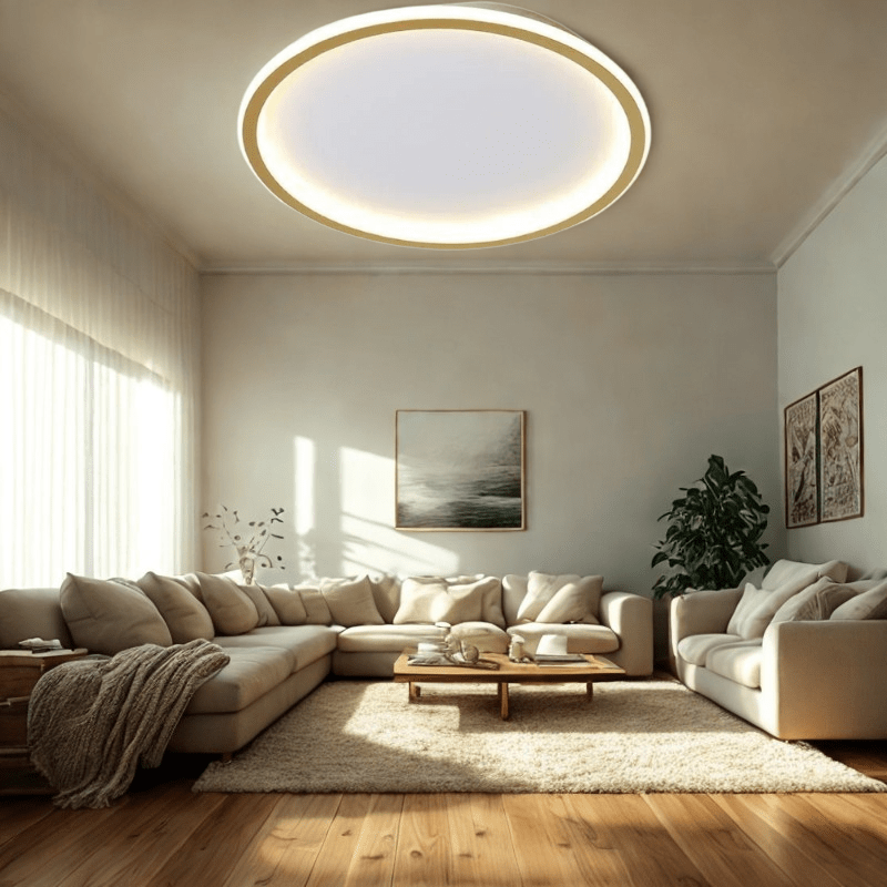 Skanto | GLOWLITH – Skandinavisk LED Taklampe for Moderne, Blendsfri Belysning