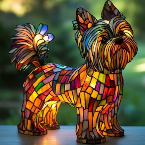 Skanto | GLOWPAWS – Kunstnerisk hunderase LED nattlampe for hjemmeinnredning