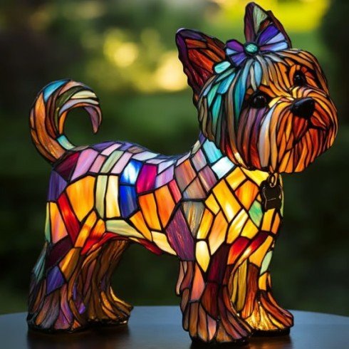 Skanto | GLOWPAWS – Kunstnerisk hunderase LED nattlampe for hjemmeinnredning