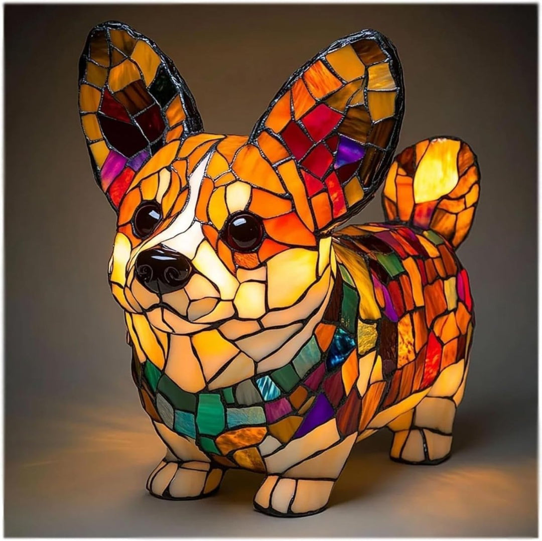 Skanto | GLOWPAWS – Kunstnerisk hunderase LED nattlampe for hjemmeinnredning