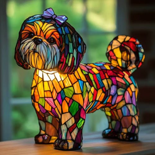 Skanto | GLOWPAWS – Kunstnerisk hunderase LED nattlampe for hjemmeinnredning