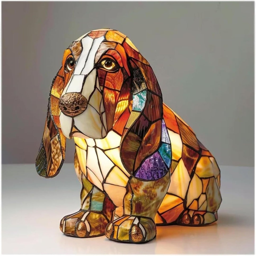 Skanto | GLOWPAWS – Kunstnerisk hunderase LED nattlampe for hjemmeinnredning