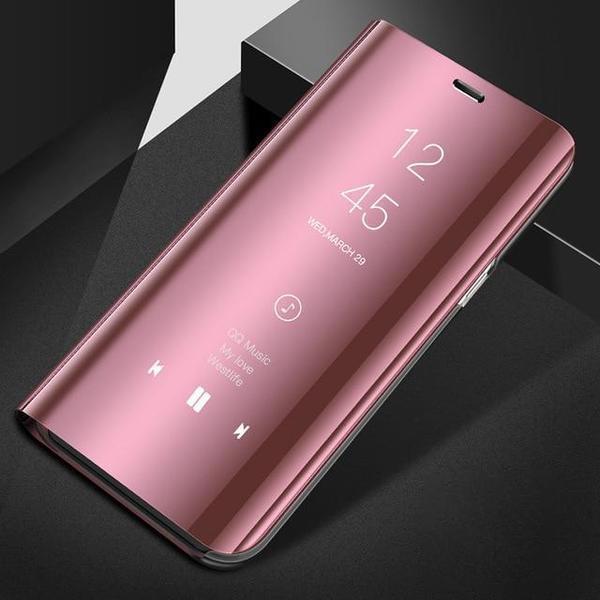 Skanto | 3 i 1 Speil Flip Etui for Samsung Telefoner