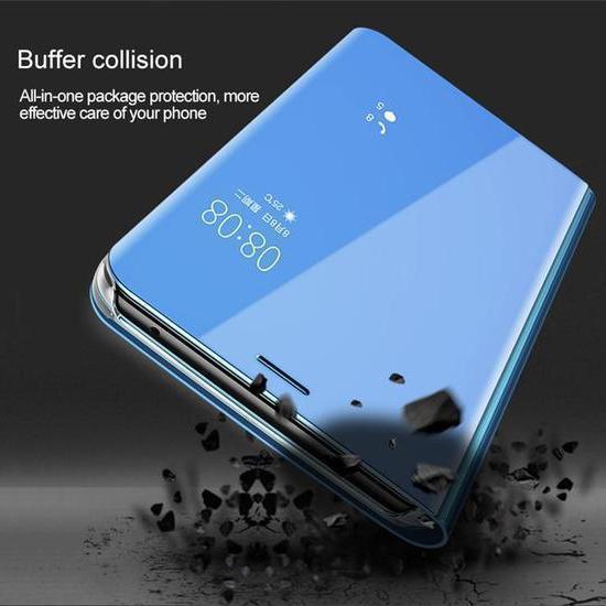 Skanto | 3 i 1 Speil Flip Etui for Samsung Telefoner
