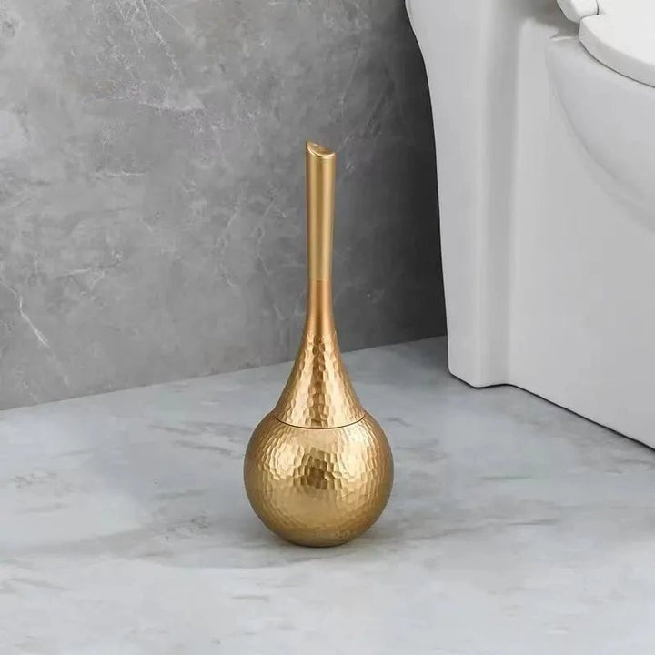GOLDENLUXE – Elegant, moderne toalettbürste mit edlem Metalldesign für moderne badezimmer