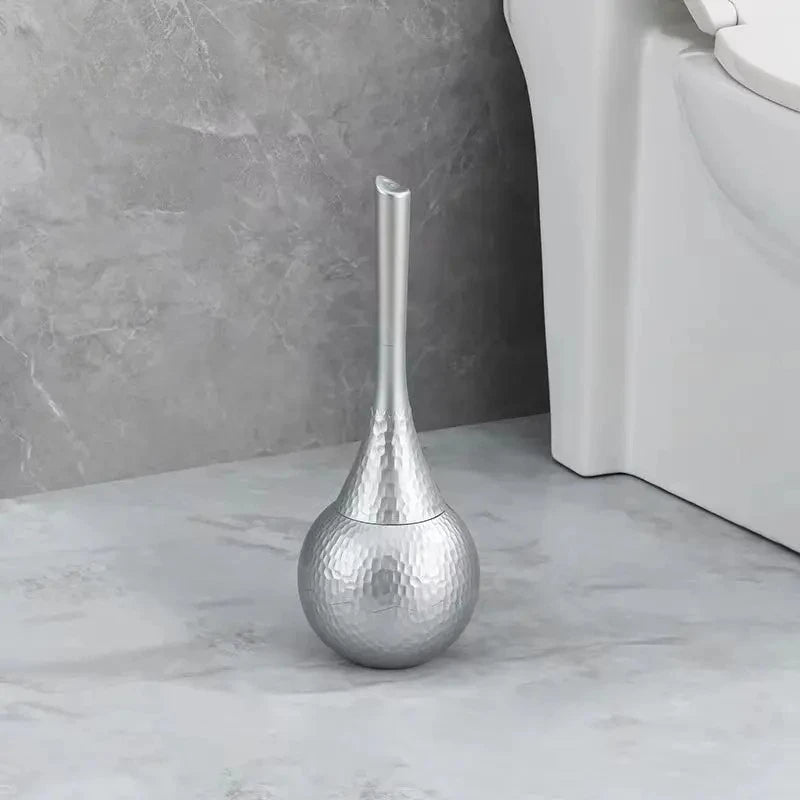 Skanto | GOLDENLUXE – Skulpturert toalettbørste med elegant metallisk design for moderne bad
