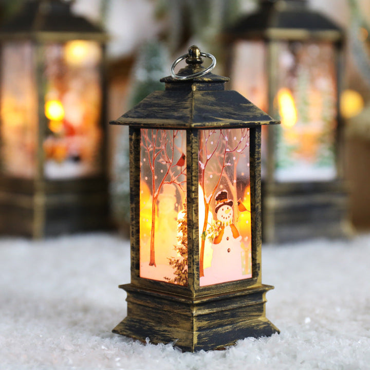 Skanto | LED Belyst Snurrende Julelanterne