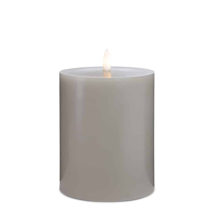 LED lysestake (1 stk) med realistisk 3D flamme 10 x 15 cm | Skanto