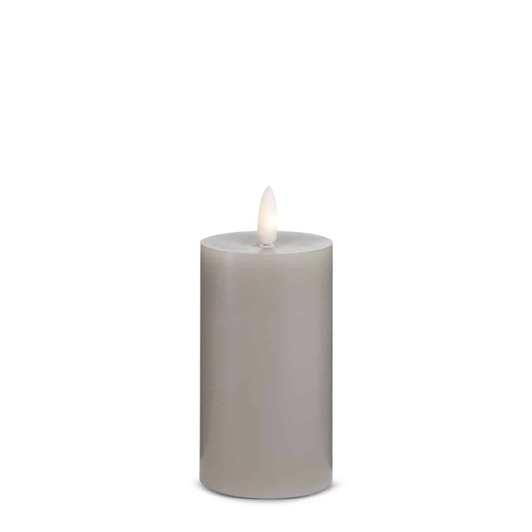 LED-lys (1 stk) med realistisk 3D-flamme 5 x 12,5 cm | Skanto