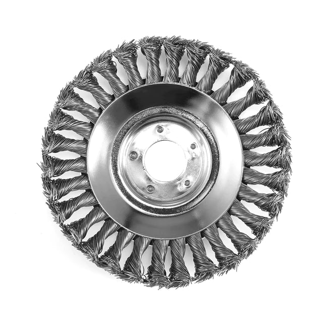 Skanto | Weed Brush for Trimmer – Robust Wire Brush Made of Steel for Joint Paving Garden Care