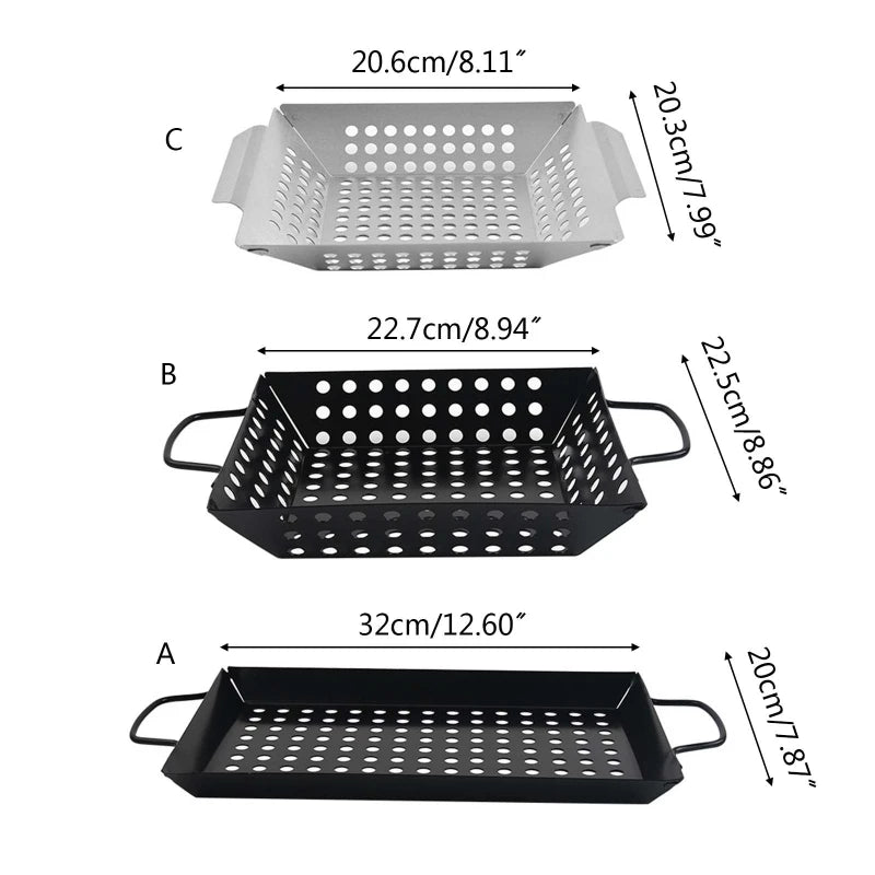 Skanto | GRILLKURV – Non-Stick BBQ-verktøy for enkel grilling