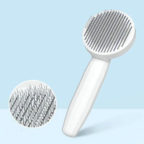 Skanto | GROOMCLICK – Selv-rensende kattbørste for skånsom grooming og mindre håravfall