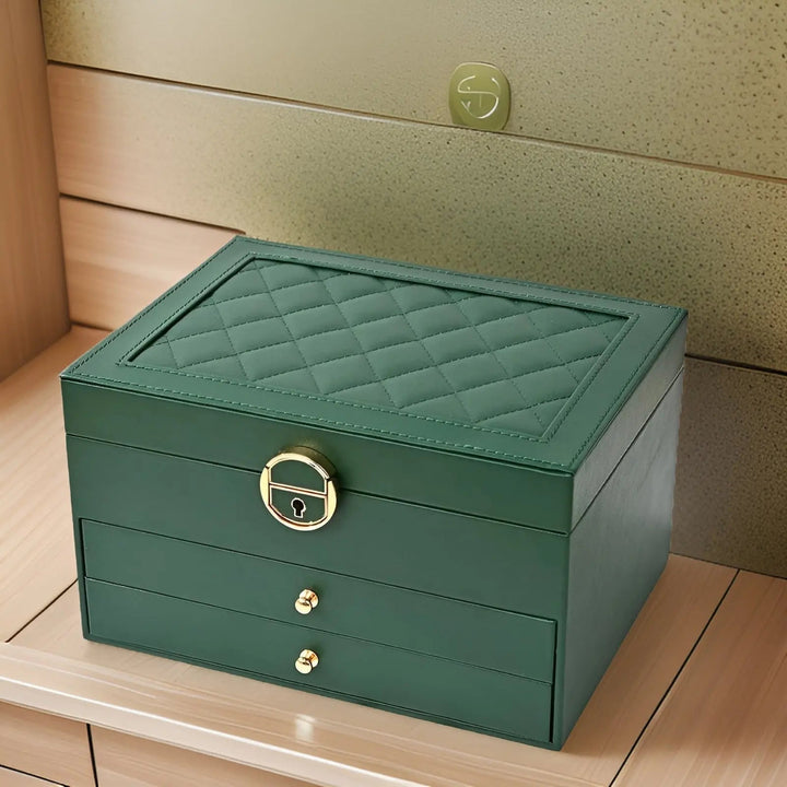 Skanto | EleganceBox Luksus Smykkeskrin – Flere Oppbevaringsbokser for Smykker