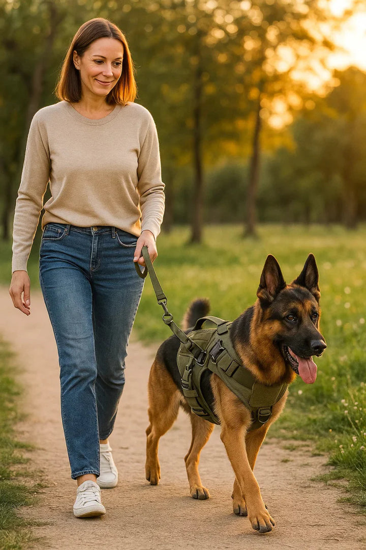 Skanto | Guardian K9 – Justerbar hundetreningssele med kontrollhåndtak