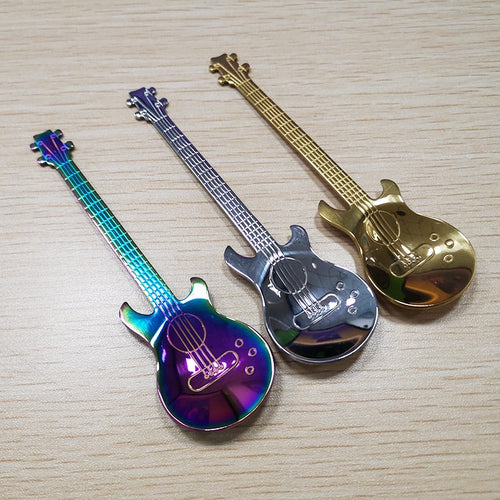 Guitar Formed Coffee Spoon | Skanto