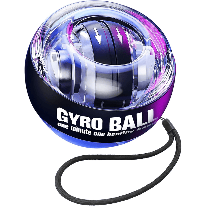 Gyropower Selbststartender Unterarmtrainer – Gyroskopischer Handtrainer for Griffkraft- und Handgelenktraining