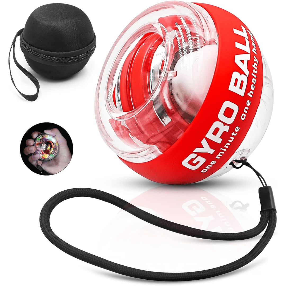 Gyropower Selbststartender Unterarmtrainer – Gyroskopischer Handtrainer for Griffkraft- und Handgelenktraining