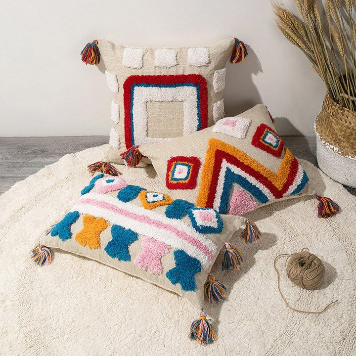Skanto | Håndlaget dekorativ pute i marokkansk boho-stil