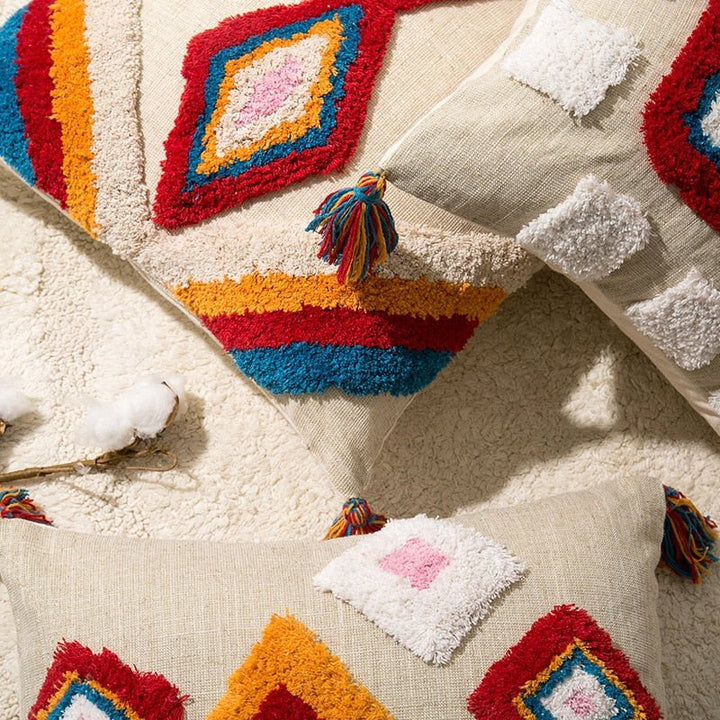 Skanto | Håndlaget dekorativ pute i marokkansk boho-stil