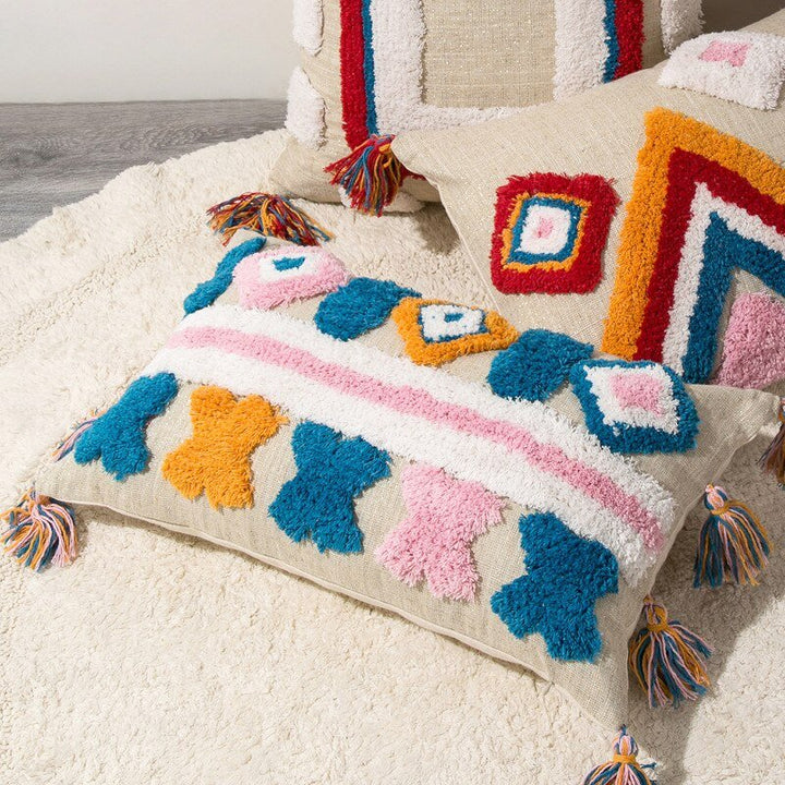 Skanto | Håndlaget dekorativ pute i marokkansk boho-stil