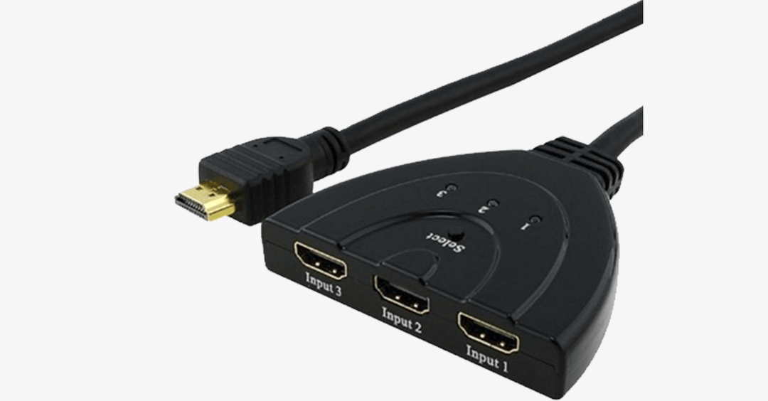 Skanto | HDMI-bryter 3*1 (3 innganger*1 utgang) Splitter-bryter - Gjør livet enklere!