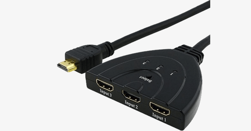 Skanto | HDMI-bryter 3*1 (3 innganger*1 utgang) Splitter-bryter - Gjør livet enklere!