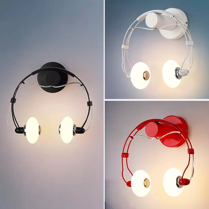 Skanto | EchoShine - Hodetelefon LED Vegglampe