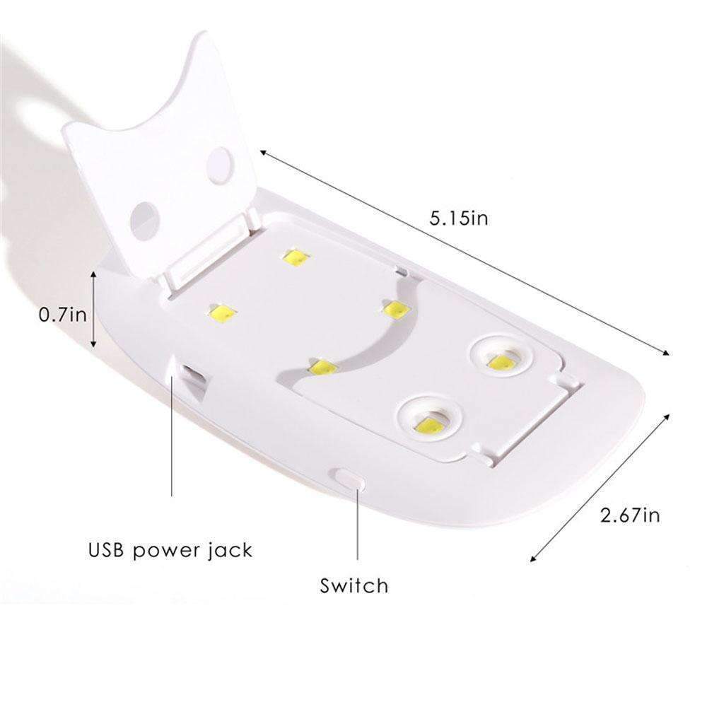 Skanto | UV LED Lampe Negler - Tørker ditt gel-neglelakk naturlig uten tidkasting!