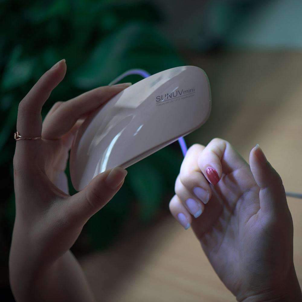 Skanto | UV LED Lampe Negler - Tørker Gellakk Naturlig Uten Tidsbruk!