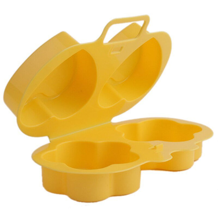 Hjerte- og Blomsterformet Egg Dampkjele Matlagingsform Egg Pocher Gadget | Skanto