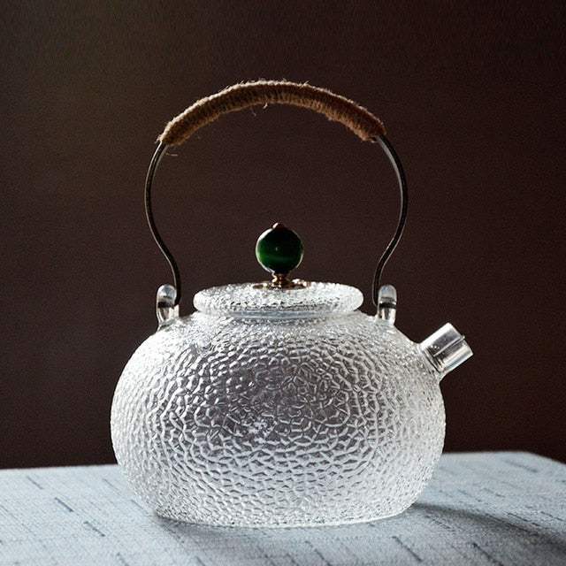 Varmebestandig glass tekanne tefilter tesett kettle kaffete pot | Skanto