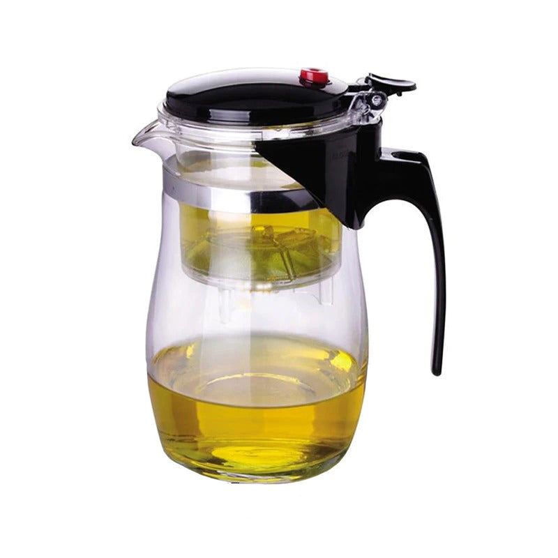 Varmebestandig glass tekanne med teinfuserfilter kjele teapot | Skanto