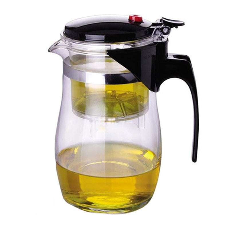 Varmebestandig glass tekanne med teinfuserfilter kjele teapot | Skanto