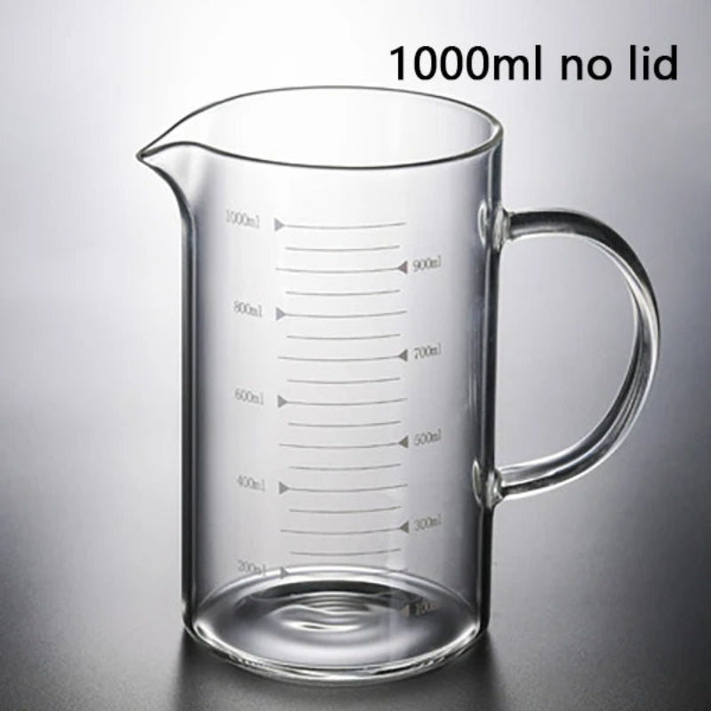 Høy Borosilikatglass Målebeger For Baking Og Matlaging | Skanto