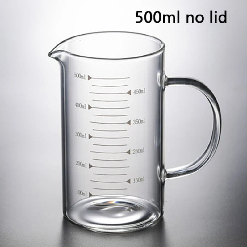 Høy Borosilikatglass Målebeger For Baking Og Matlaging | Skanto
