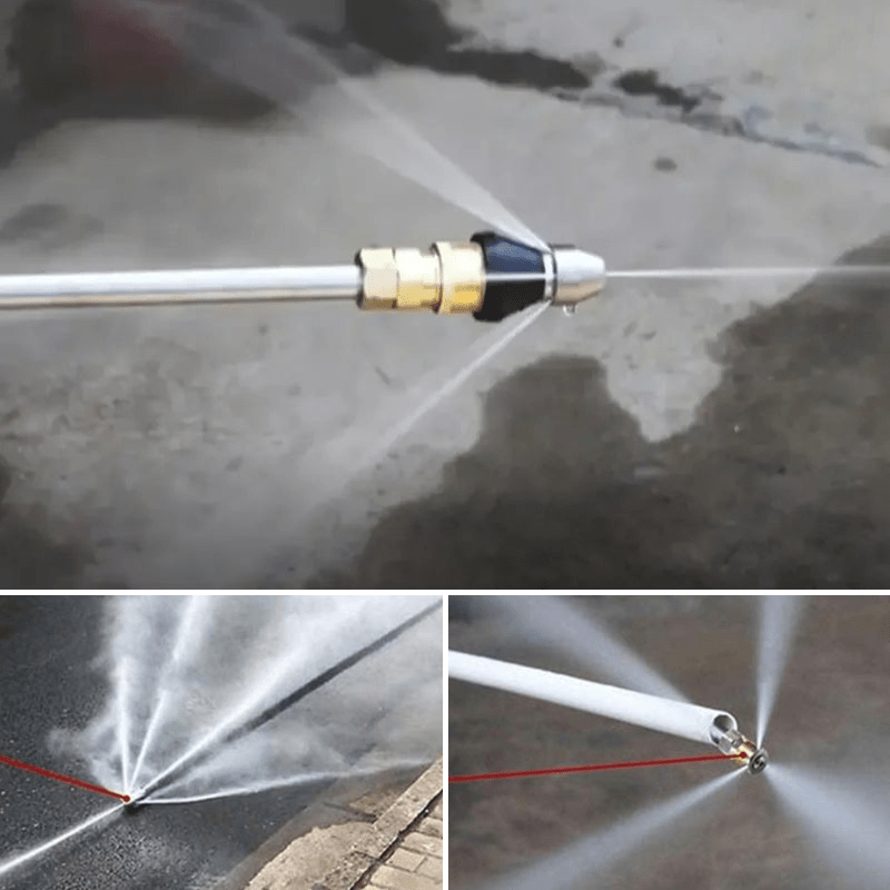 Skanto | PipeClear Turbo – Kraftig jetdyse for rask blokkering fjerning