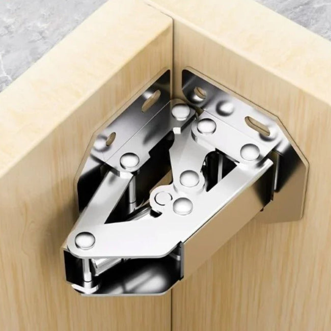 Skanto | HingeLuxe Soft-Close Kabinett Hengsler | Premium hydrauliske hengsler for stille og jevn dørlukking