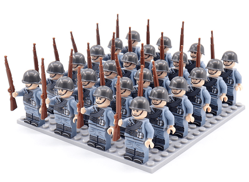 Skanto | HistoryBlocks – Samlebare historiske figurer lekesett (21 stk)