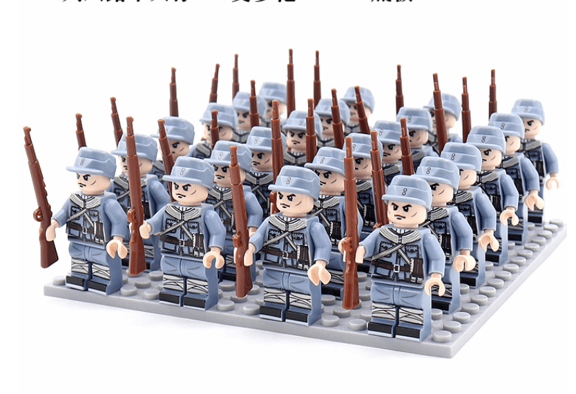 HistoryBlocks – Sammelspielset mit historischen Figuren (21-teilig)