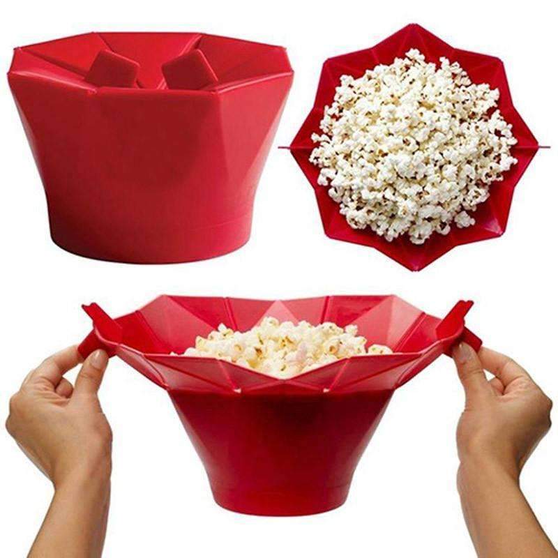 Skanto | Mikrobølgeovn Popcornmaskin - Kan lage utrolig deilig popcorn hvor som helst, når som helst!