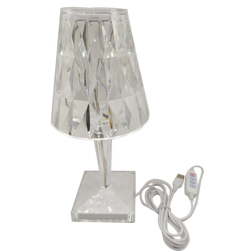 Skanto | CrystaLamp - LED Bordlampe laget av Diamantkrystall